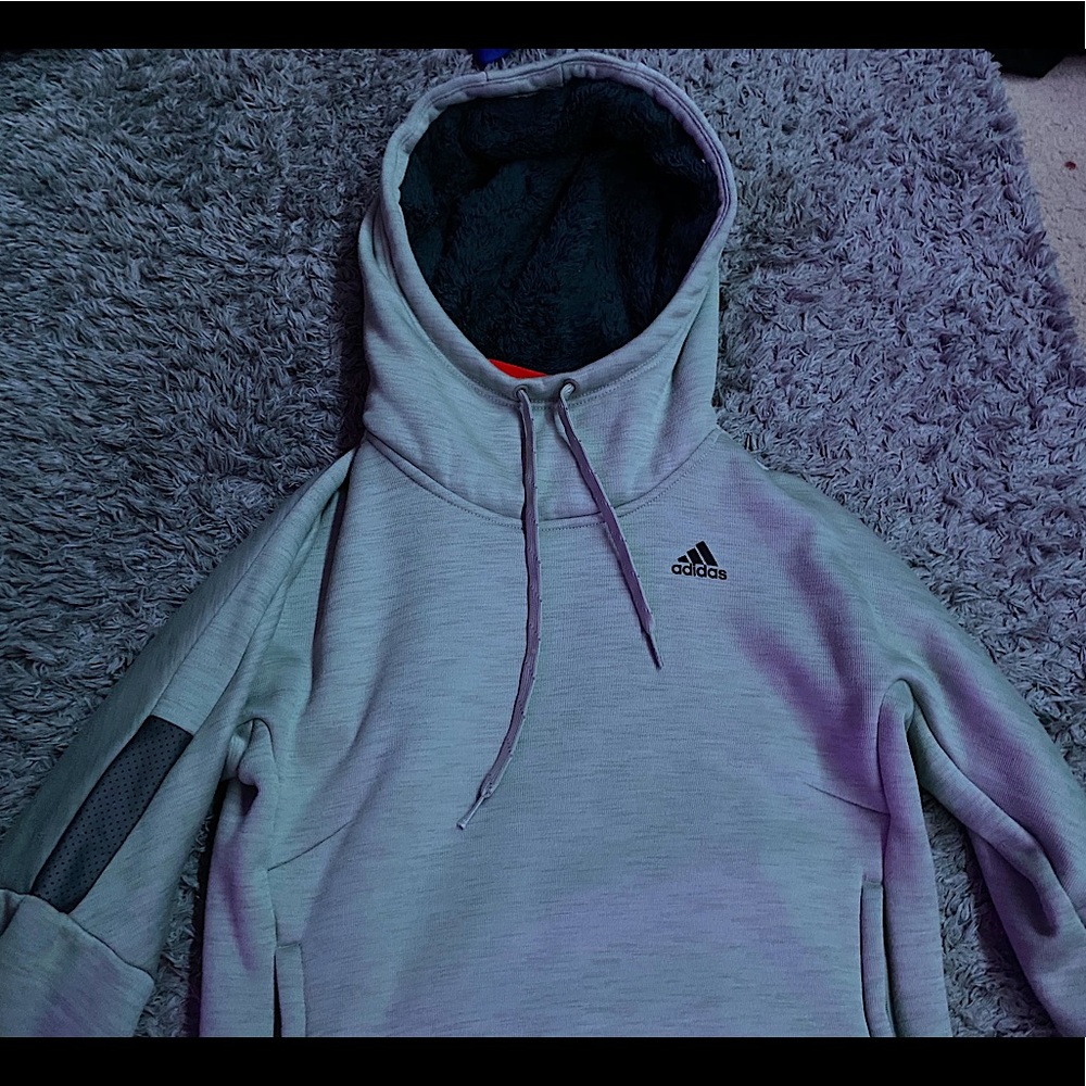 Adidas grey hoodie